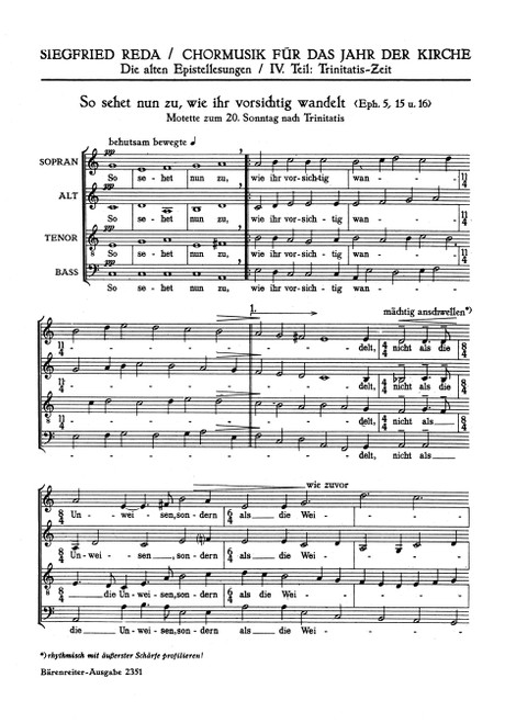 So sehet nun zu, wie ihr vorsichtig wandelt [Bar:BA2351]