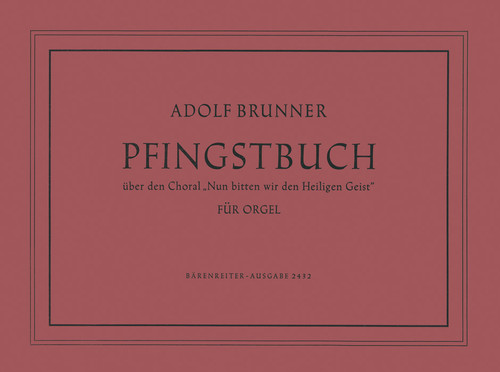 Pfingstbuch für Orgel (1937) [Bar:BA2432]