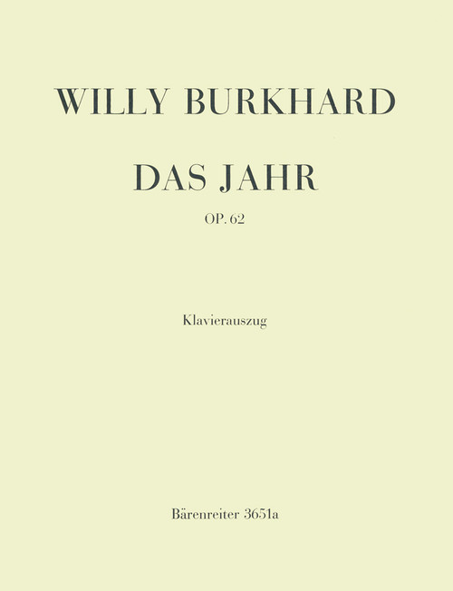 Das Jahr op. 62 [Bar:BA3651-90]