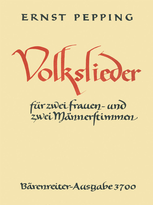 Volkslieder (1957) [Bar:BA3700]