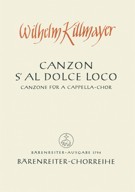 Canzon, s'al dolce loco (1950) [Bar:BA3794]