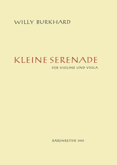 Kleine Serenade für Violine und Viola op. 15 (1926) [Bar:BA3905]