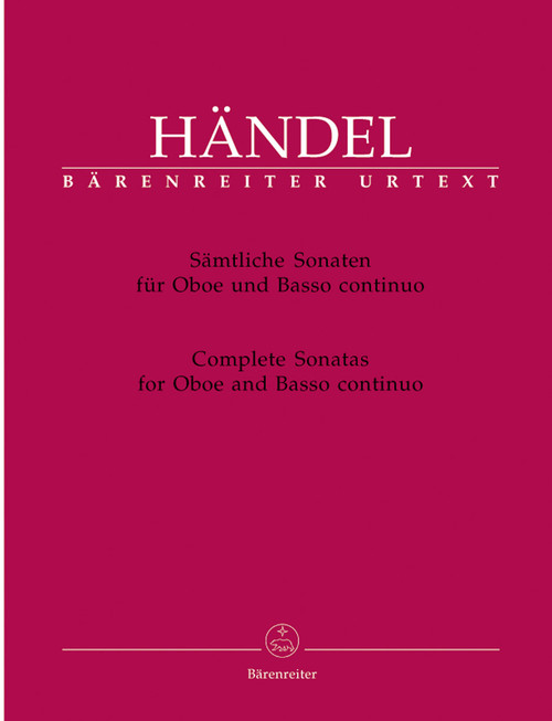 Complete Sonatas for Oboe and Basso continuo [Bar:BA4260]