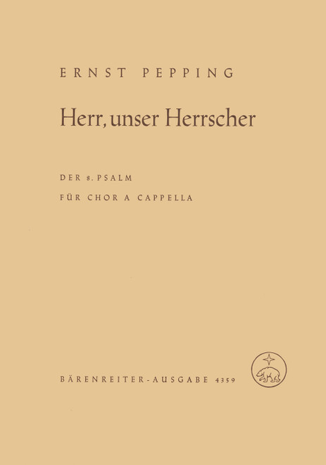 Herr, unser Herrscher [Bar:BA4359]