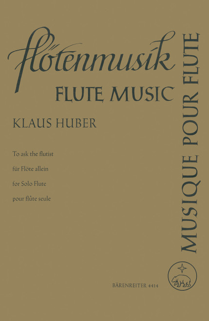 To ask the flutist [Bar:BA4414]