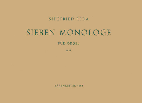Sieben Monologe (1953) [Bar:BA4452]