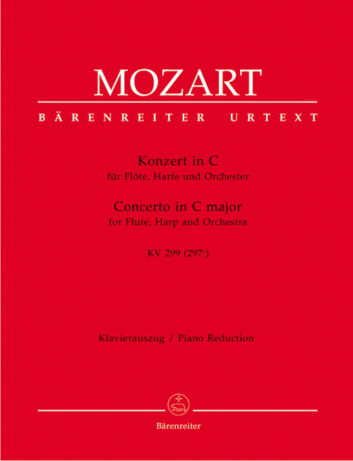 Concerto for Flute, Harp and Orchestra in C major K. 299 (297c) [Bar:BA4598-90]