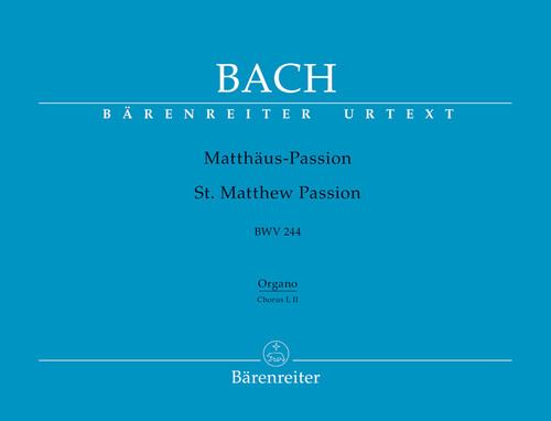 St. Matthew Passion BWV 244 [Bar:BA5038-67]