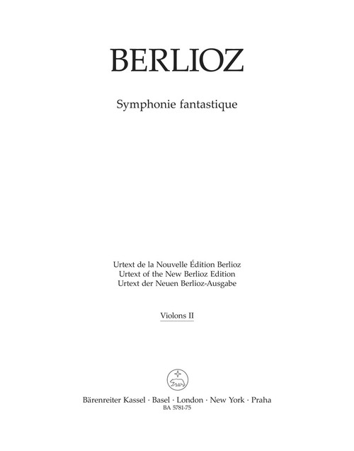 Symphonie fantastique [Bar:BA5781-75]