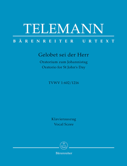Gelobet sei der Herr TWV 1:602/1216 [Bar:BA5899-90]