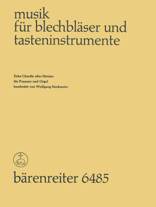 Zehn Choräle alter Meister [Bar:BA6485]