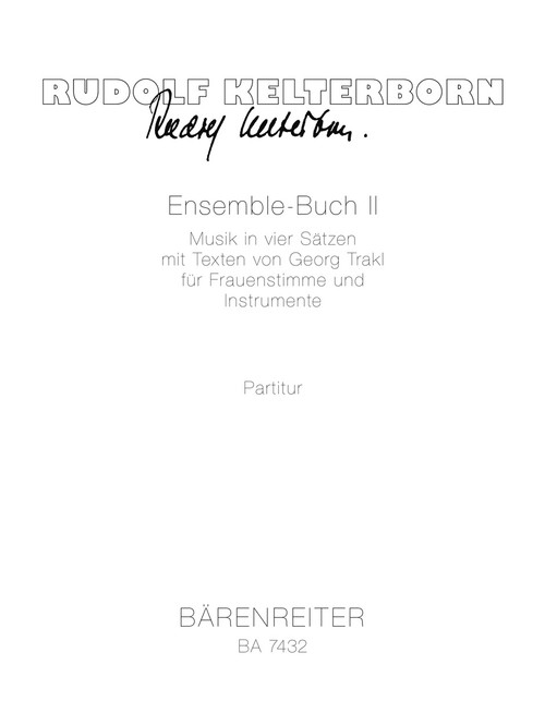 Ensemble-Buch II (1992/1994) [Bar:BA7432]