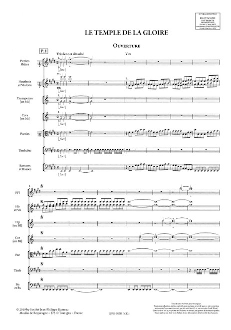 Le Temple de la Gloire RCT 59 [Bar:BA7563]