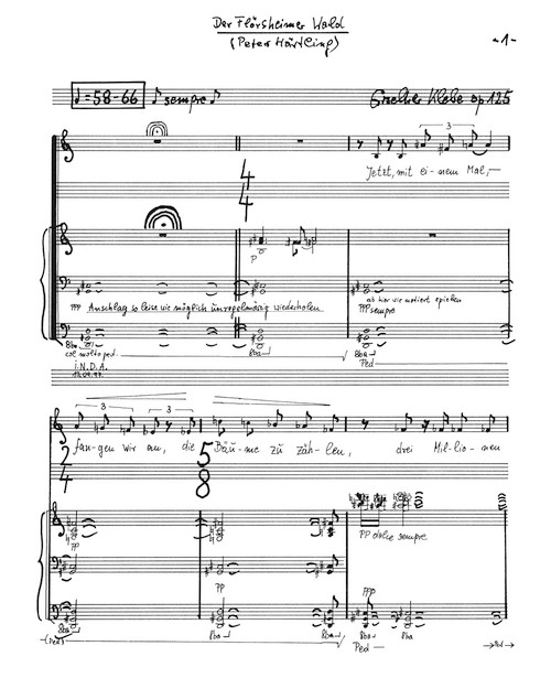 Der Flörsheimer Wald op. 125 [Bar:BA7787]