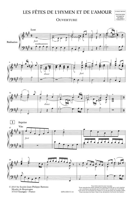 Les Fêtes de l'Hymen et de l'Amour RCT 38 [Bar:BA8858-90]