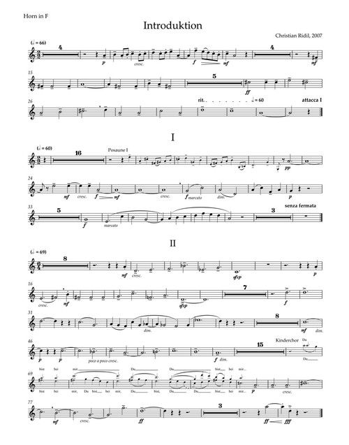 Der Herr ist mein Hirt für 8stimmigen gem. Chor, 3-4stimmigen Oberchor, Blechbläser und Orgel (2007) [Bar:BA8947-22]