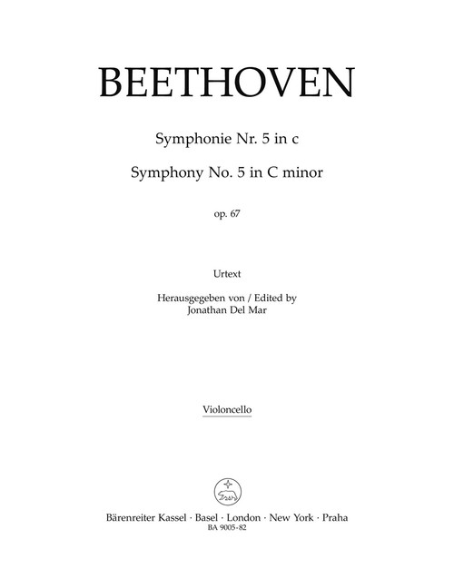 Symphony no. 5 in C minor op. 67 [Bar:BA9005-82]