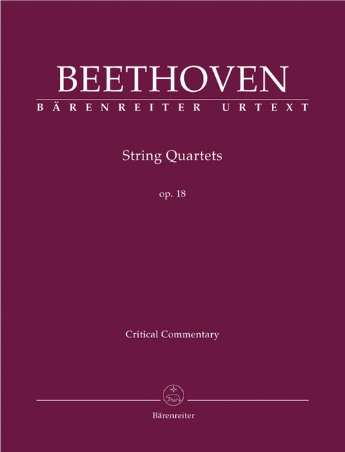 String Quartets op. 18 [Bar:BA9016-40]