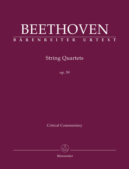 String Quartets op. 59 [Bar:BA9017-40]