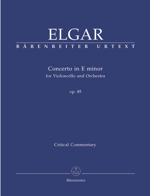 Concerto for Violoncello and Orchestra in E minor op. 85 [Bar:BA9040-40]
