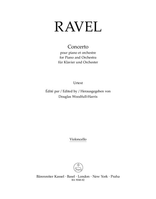 Concerto for Piano and Orchestra [Bar:BA9048-82]