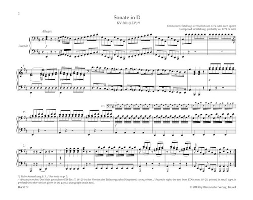 Works for Piano Duet [Bar:BA9179]