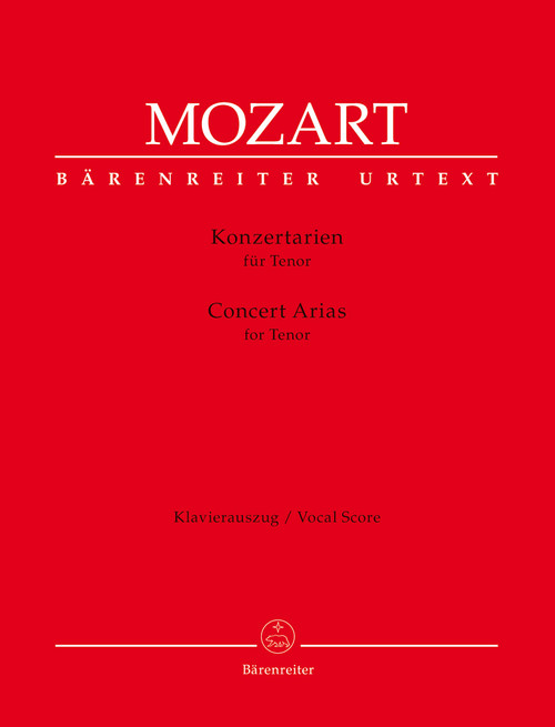 Concert Arias for Tenor [Bar:BA9184]