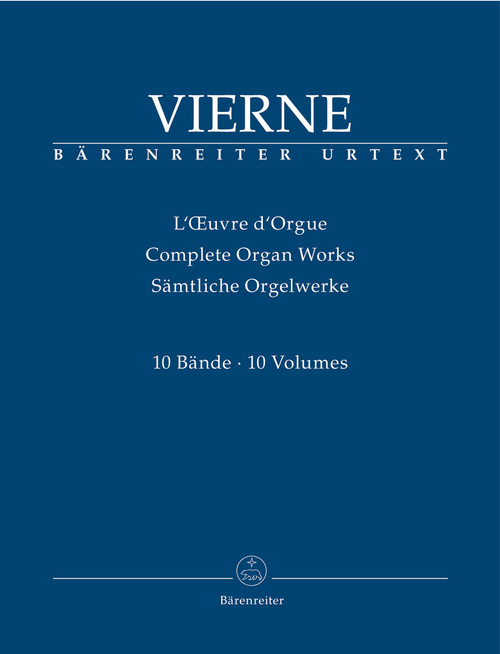 Complete Organ Works, Volume I-X [Bar:BA9239]
