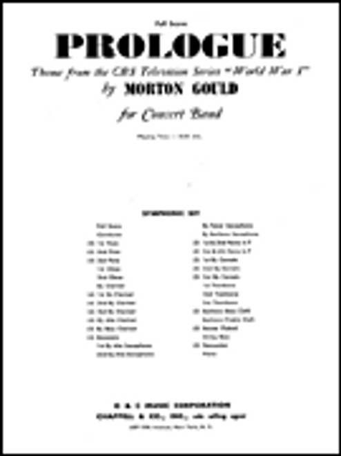 Prologue (from CBS TV Production World War I) [HL:50489906]