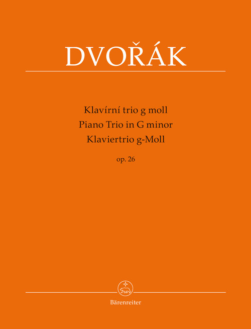 Piano Trio for Piano, Violin and Violoncello in G minor op. 26 [Bar:BA9538]