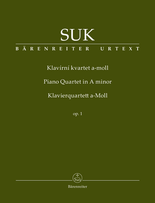 Piano Quartet in A minor op. 1 [Bar:BA9546]
