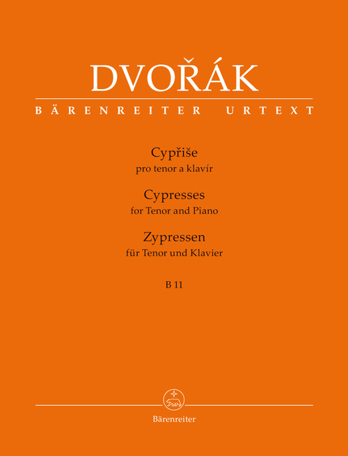Cypriše (Cypresses) for Tenor and Piano B 11 [Bar:BA9569]