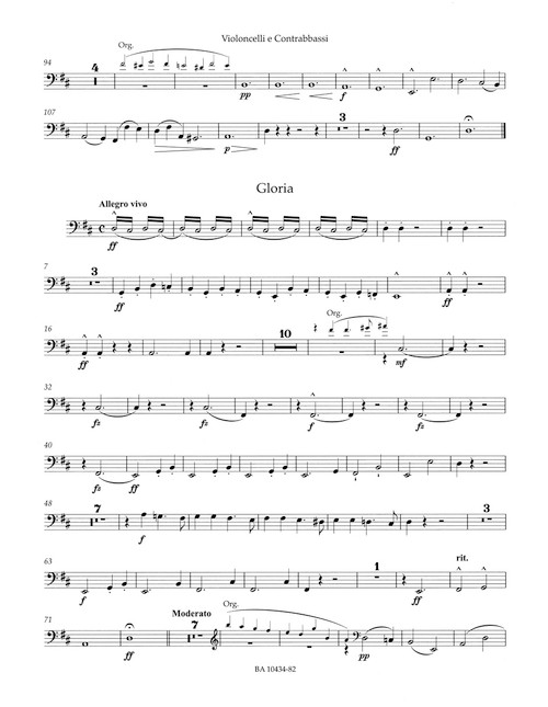 Mass in D major op. 86 [Bar:BA10434-82]