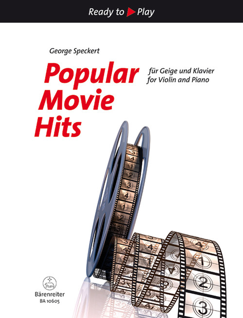 Popular Movie Hits for Violin and Piano [Bar:BA10605]