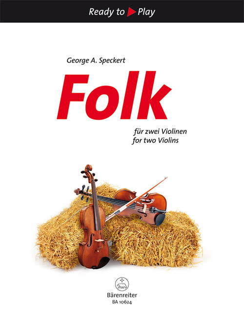 Folk for two Violins [Bar:BA10624]