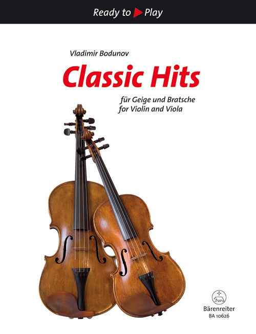 Classic Hits for Violin and Viola [Bar:BA10626]