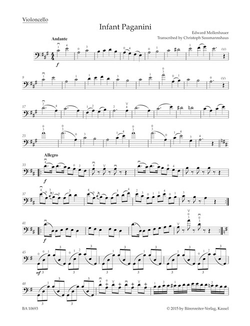 The Infant Paganini [Bar:BA10693]