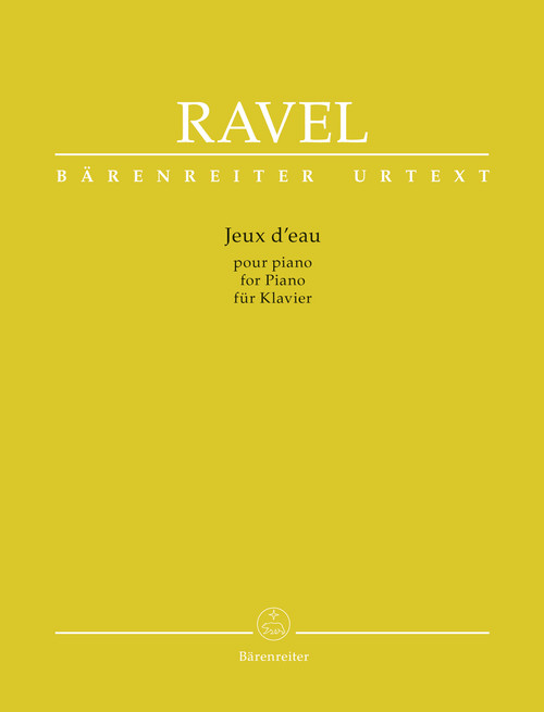 Jeux d'eau for Piano [Bar:BA10824]