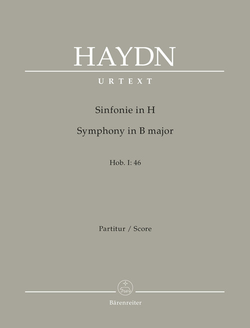 Symphony in B major Hob. I:46 [Bar:BA10974]