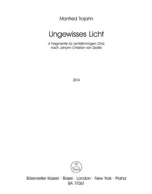 Ungewisses Licht (2014) [Bar:BA11061]