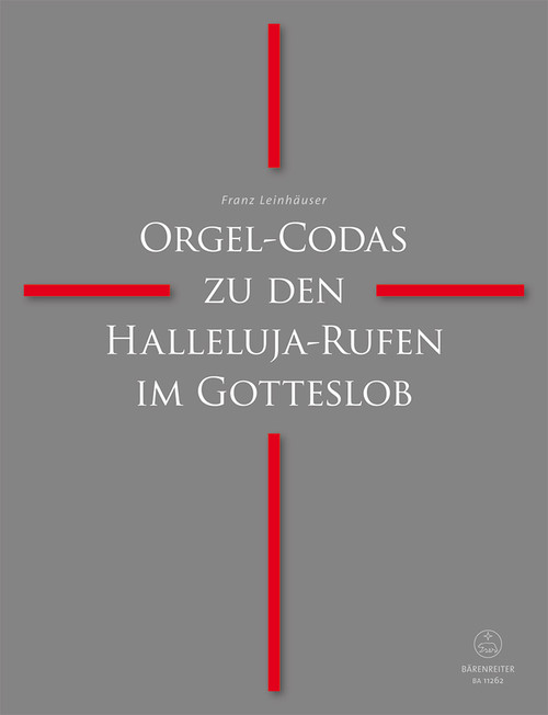 Orgel-Codas zu den Halleluja-Rufen im Gotteslob [Bar:BA11262]