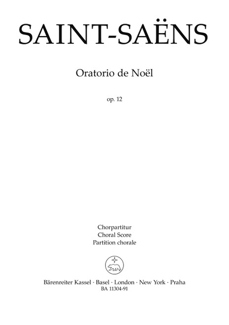 Oratorio de Noël op. 12 [Bar:BA11304-91]