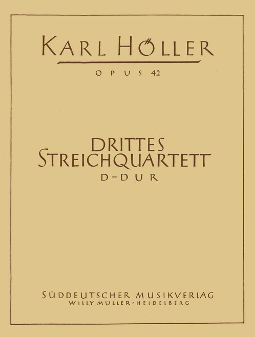 Drittes Streichquartett D-Dur op. 42 [Bar:SM1814]