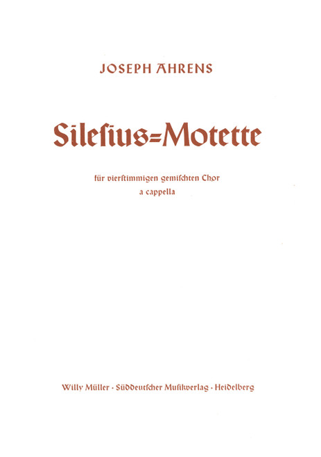Silesius Motette [Bar:SM2373]