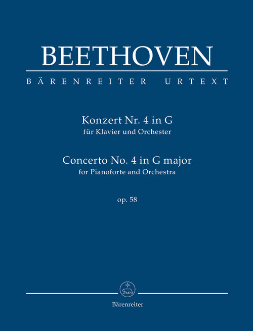 Concerto for Pianoforte and Orchestra no. 4 in G major op. 58 [Bar:TP924]