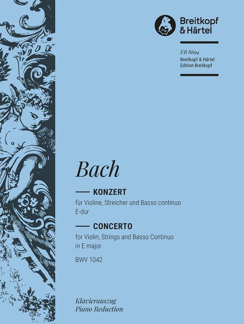 Violin Concerto in E major BWV 1042 [Breit:EB8694]