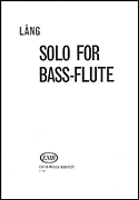 Lang, Solo for Bass Flute [HL:50510359]