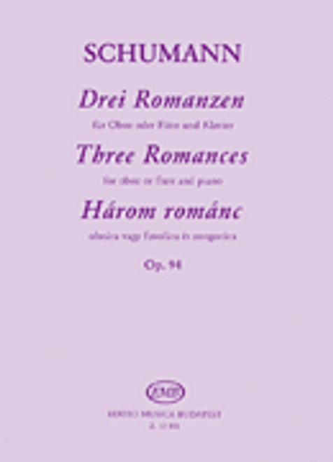 Schumann, Three Romances, Op. 94 for Oboe (Flute) and Piano [HL:50510407]