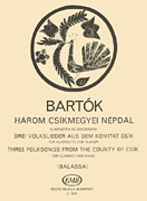 Bartok, Three Hungarian Folksongs from the County of Csik [HL:50510501]