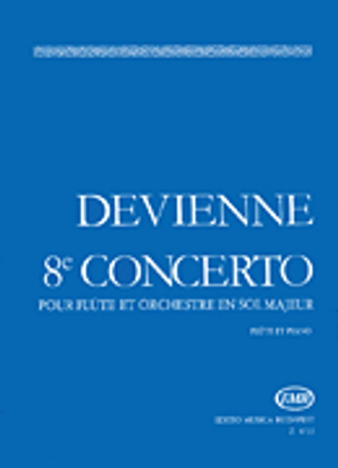 Devienne, Flute Concerto No. 8 in G Major [HL:50510526]